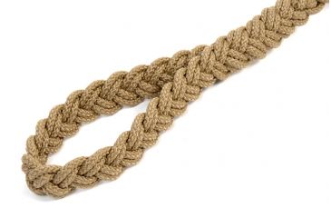 Image of Cynology War Labs Hand Braided 6 Foot Leash w/Kong Frog Connector and Hand Loop, Coyote