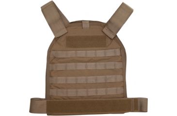 Image of US Palm MOLLE Defender Soft Armor Plate Carrier With Two Level IIIA Soft Armor Panels X-Large 11 X 13.5 Inch Panel Maximum Waist 60 Inches Coyote Tan