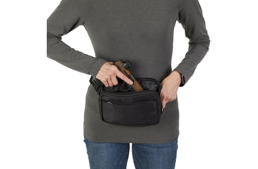 Image of Us Peacekeeper Sidekick Pack Black W/ Pocket For Micro Gun, Black, P27105