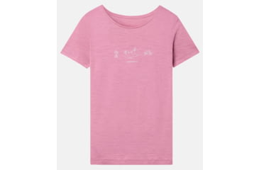 Image of Usa Thermowave Womens Merino Cooler &quot;Espresso and Go&quot; T-Shirt, #D58A94, XS, 20ROCK612-543XS