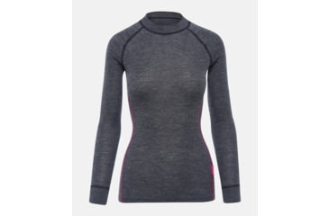 Image of Usa Thermowave Womens Merino Warm Active Thermal LS Shirt, #676A73, XL, 12ACTI412-930XL