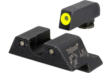 Image of USED EDEMO Trijicon Large Frame Hd Night Sight Set - Yellow Front &amp; Rear Outline, For Glock Models 20, 21, 29, 30, 36, 40, and 41, GL104Y, EDEMO2, EDEMO1, Condition Fair, Scratches
