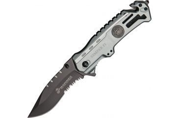 Image of USMC Marine Rescue A/O, Black Finish USMA1002DS