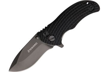 Image of USMC Marines Heavy Duty Linerlock, Plain Edge USM3001P