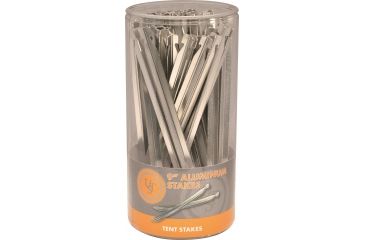 Image of UST Aluminum Stake 9in, Sellinder 48-ct, Silver 20-02094SD