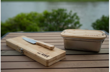 Image of UST Bamboo Bread Box with Strap, 1175637