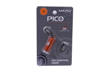 Image of UST Brightforce Pico Flashlight,20 Lumens,Orange 20-SVL0016-08