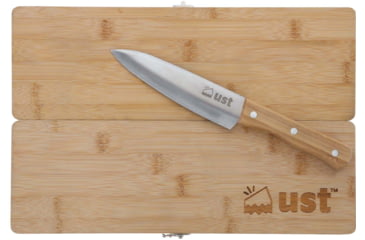 Image of UST Cutting Board w/Bamboo Handle Knife, 1175634