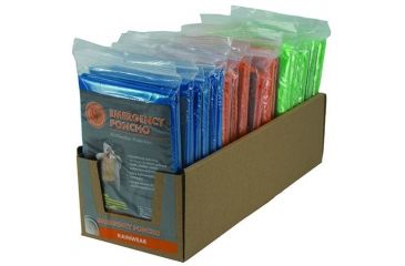 Image of UST Emergency Poncho, PDQ, Assorted 20-12159
