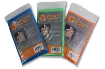 Image of UST Emergency Poncho, PDQ, Assorted 20-12159