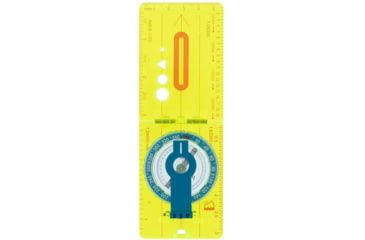 Image of UST Hi Vis Lensatic Map Compass, Neon, 1146782