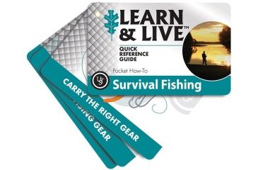 Image of UST Learn and Live Cards - Survival Fishing, White 20-02749