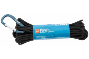 Image of UST Para 1100 Hank, 30 foot Heavy Duty Paracord, Black, 1149167