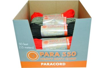 Image of UST Para 550 Hank, PDQ 12-ct, Assorted, 50 ft 20-5X50-A12