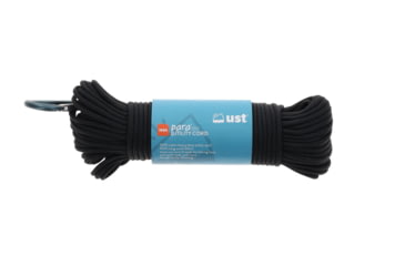 Image of UST Paracord 550 Utility 100 ft, Black, 1146777