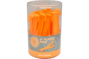 Image of UST Plastic Peg 6in, Sellinder 36-ct, Orange 20-02090SD