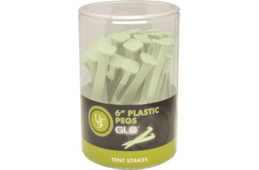 Image of UST Plastic Peg 6in, Sellinder 36-ct, Glo 20-02104-15SD