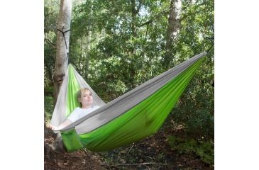 Image of UST SlothCloth Hammock 1.0, Lime/Gray 20-12164