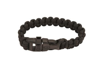 Image of UST Survival Bracelet w/Whistle,Black 20-PAR0002-01
