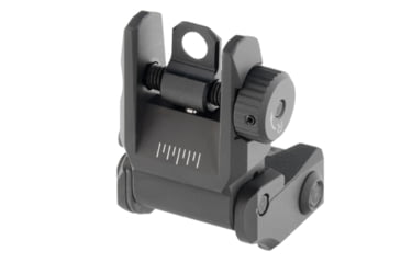 Image of UTG Pro AR Flip-up Rear Sight, Picatinny, Black, TLURS55