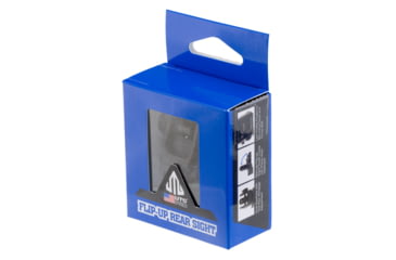 Image of UTG Pro AR Flip-up Rear Sight, Picatinny, Black, TLURS55