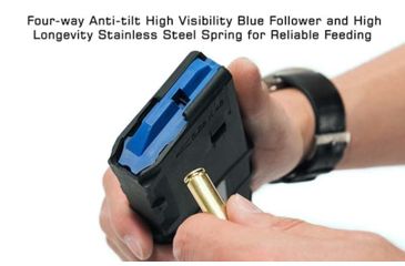 Image of Leapers UTG Pro AR15 30 Round Windowed Polymer Magazine, .223/5.56, Black, Medium, RBT-AM30-30RD