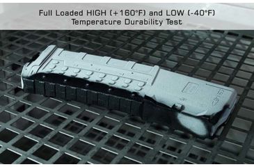 Image of Leapers UTG Pro AR15 30 Round Windowed Polymer Magazine, .223/5.56, Black, Medium, RBT-AM30-30RD