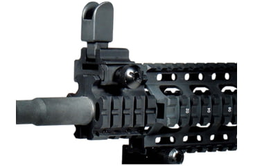 Image of UTG Pro AR15 Low-pro Quad-rail Gas Block for .75in Barrel, Black, MTU012