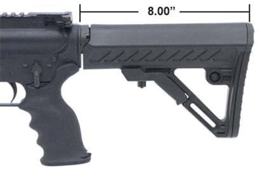 Image of UTG Pro AR15 Ops Ready S2 Mil-spec Stock Only, Black, RBUS2BMS