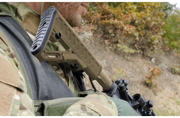 Image of UTG Pro AR15 Ops Ready S2 Mil-spec Stock Only, FDE, RBUS2DMS