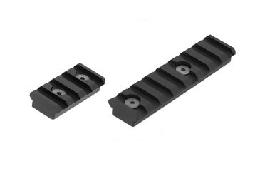 Image of Leapers AR15 Super Slim Keymod Drop-in Carbine Length Rail, Black, MTU001SSK, EDEMO1