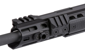 Image of UTG Pro M-LOK Angled Picatinny Mount, Matte Black Anodized Aluminum, Black, MT-MP45