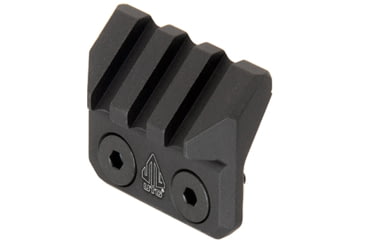Image of UTG Pro M-LOK Angled Picatinny Mount, Matte Black Anodized Aluminum, Black, MT-MP45