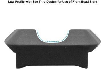 Image of UTG Pro Model 870 Picatinny Rail Mount, Black, MTU028SG