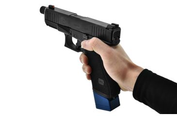Image of Leapers UTG Pro +5 Base Pad, Glock 17/34, Matte Anodize, Blue, PUBGL51B-5RD