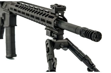 Image of Leapers UTG Pro AR15 Muzzle Brake, .223/5.56, 1/2 in x 28, 2.25 Length, Black, TLUMD02