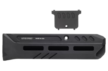 Image of UTG Pro Super Slim M-LOK Forend for Ruger PC Carbine, 8 Slots, Matte Black Anodized 6061-T6 Aluminum, Black, MTU050SSM