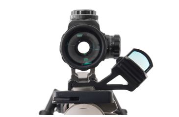 Image of Leapers UTG Pro Super Slim RDM20 45 Degree Angle Mount, Picatinny, Black, RDM-2045