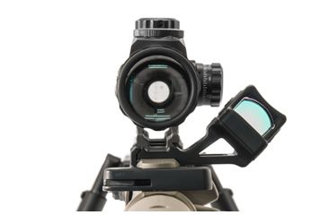 Image of Leapers UTG Pro Super Slim RMR 45 Degree Angle Mount, Picatinny, Black, MT-RMR45