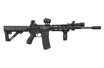 Image of Leapers UTG Pro Super Slim Vertical Foregrip, Picatinny, Aluminium, Matte Black, MT-FGP01