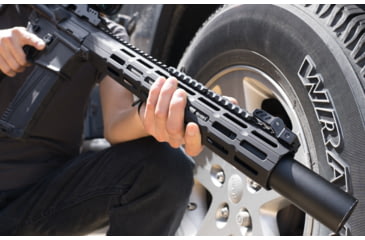 Image of UTG Pro UTG Pro Super Slim SD M-LOK Free Float handguard, 14 in, Black, MTU046XLM