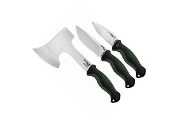 Image of Utica Campsite Combo, Black and green polymer handle, 91-1703CP