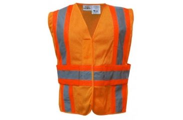 Image of Utility ProWear ADJUSTABLE HI VIS VEST CL2, Orange, L/XL UHV312-L/XL-O