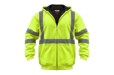 Image of Utility ProWear High Visibility Hooded Soft Shell Class 3, Yellow, LARGE UHV425-L-Y