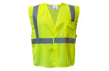 Image of Utility ProWear High Visibility Mesh Vest in Hanger Bag Class 2, Yellow, LARGE UPA472-L-Y