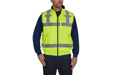 Image of Utility ProWear High Visibility Reversible Vest Class 2, YLW, 3X UHV1001X-XXXL-Y