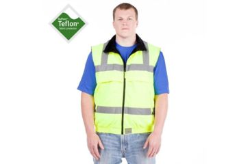 Image of Utility ProWear High Visibility Reversible Vest Class 2, YLW, MEDIUM UHV1001-M-Y