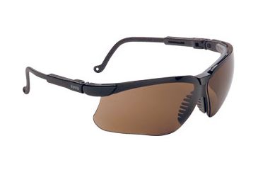 Image of Uvex Genesis Protective Eyewear, Black Frame, Uvextreme Espresso Lens S3201X