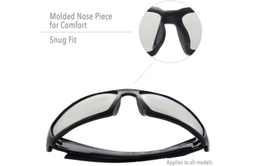 Image of UVEX Uvex Hypershock Glasses Smoke Brown Frame/Gold Mirror HC Lens, S2964