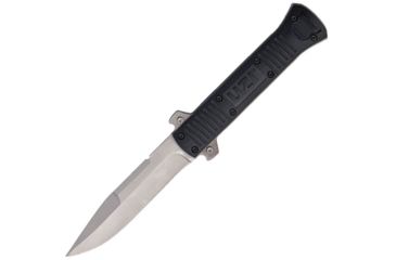 Image of UZI Collapsible Fixed Blade Knife, 4in, Standard Edge, Black, Composition Handle ZF0026